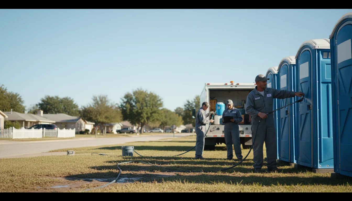 Long-Term Portable Toilet Rental in Freeman, SD near me